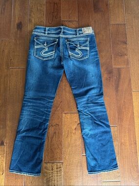 Silver Jeans Berkley Flap Women’s Blue Denim Jeans W33/L32